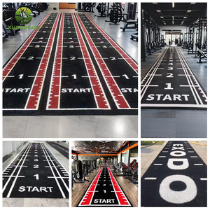 <span class=keywords><strong>Prix</strong></span> concurrentiel Offre Spéciale OEM <span class=keywords><strong>Gazon</strong></span> Artificiel SUR MESURE pour salle de sport TRAÎNEAU piste - Product Image 5