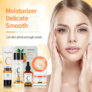 Soin De Visage La Peau Kit Perawatan Kulit, Perlengkapan Perawatan Kulit Pemutih Pelembab Pencerah Vitamin C - Product Image 2