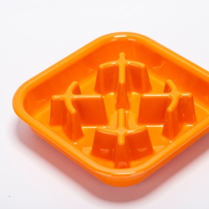 Bol d'alimentation léger en mélamine pour animaux de compagnie, pratique pour l'alimentation quotidienne des chiens et des chats en intérieur - Product Image 6