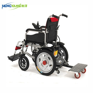 Fauteuil roulant électrique avec remorque à pédales arrière pour personnes handicapées et personnes âgées, aide à la mobilité - Product Image 2