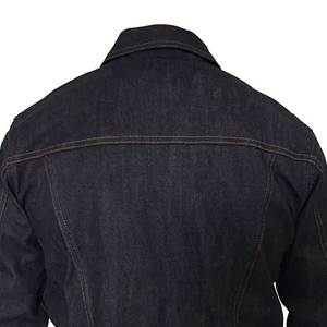Chaqueta de Mezclilla para Hombre, Diseño Moderno, Alta Calidad, Precio al por Mayor, Cuello Camisero, Hecha a Medida - Product Image 6