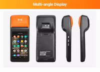 Terminal de point de vente Android 13 8 cœurs 4G H10 H8C H5 Caisse enregistreuse Machine de point de vente portable avec système logiciel de restaurant en stock
