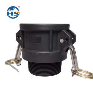 ข้อต่อสวมเร็วทำจากพลาสติกคู่กับ PP camlock coupling กับเกลียว NPT ขนาดท่อใช้ได้ - Product Image 3