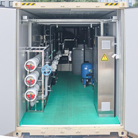 Équipement de dessalement d'eau de mer 200T/J avec technologie d'osmose inverse, productivité 200000L/J, garantie 1 an, personnalisable