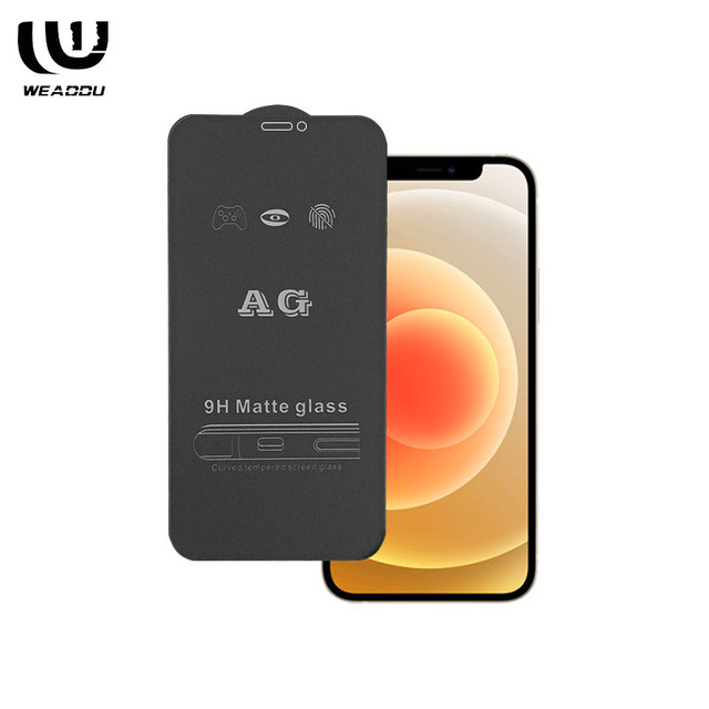 AG Matte  Tempered Glass Screen Protector for iphone  for samsung