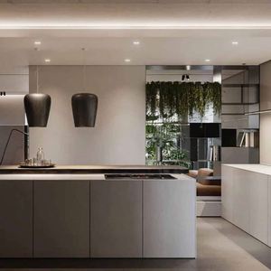 Muebles de Cocina Modernos Personalizados, Juego de Gabinetes de Melamina para Apartamento, Fregadero para Toda la Casa - Product Image 5