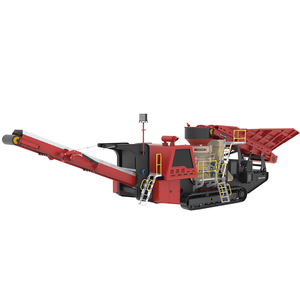 Trituradora de cono montada en pista móvil avanzada HT2500EC, máquina ideal para operación continua en entornos de construcción hostiles - Product Image 4