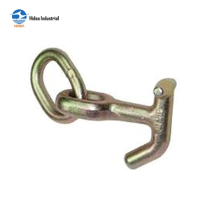Chaîne de fixation G70 G43 TJ Hook en acier super allié et acier au carbone forgé, électrogalvanisée, pour applications de cerclage de cargaison - Product Image 5