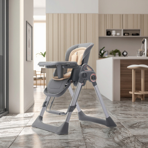 Kursi Makan Bayi Elektrik MT ZT-001 Dual-Rod Flat-Rocking Multi-Fungsi Desain Plastik Gerakan Goyang Nyaman Usia 6-36 Bulan - Product Image 2