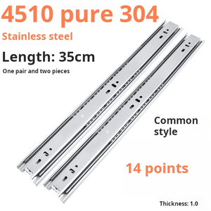 Tùy chỉnh thiết kế bóng mang Ngăn kéo trượt mở rộng đầy đủ Kính thiên văn trượt cho cửa sổ tủ - Product Image 5