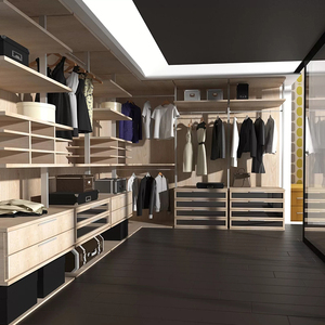 Armoire <span class=keywords><strong>pliante</strong></span> en <span class=keywords><strong>bois</strong></span> pour chambre à coucher, <span class=keywords><strong>placard</strong></span> organisateur personnalisé moderne, dessins de portes en <span class=keywords><strong>bois</strong></span>, design de <span class=keywords><strong>placard</strong></span> en marche - Product Image 3