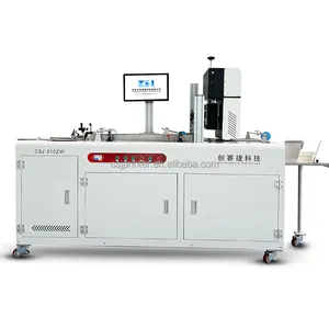 Digital printing machine for eco takeout box kraft paper packaging container auto printer vacuum feeder