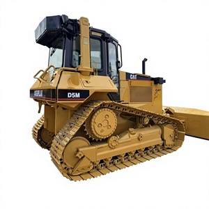 Bulldozer Caterpillar CAT D5M con Motor Diésel Hidráulico y Bomba, Capacidad de Empuje de 4m, Certificado CE - Product Image 1