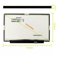 Pantalla LCD Nueva B140HAN03.1 de 14.0 Pulgadas FHD 1920x1080 IPS LED para Laptop ThinkPad X1 Carbon