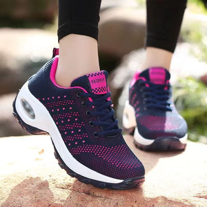 Mocassins pour femmes de haute qualité, nouveau style, antidérapants, augmentant la taille, tendance de la mode, semelle épaisse, chaussures à coussin d'air - Product Image 3