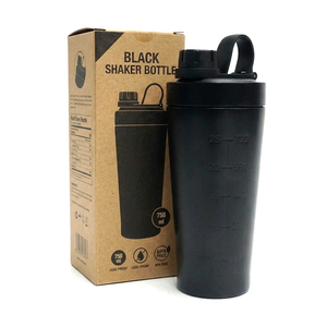 Bouteille de sport isotherme en acier inoxydable pour protéines en poudre, shaker de gym, mixeur nutritionnel - Product Image 4
