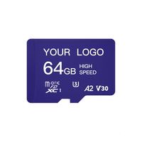 Carte Mini SD du Fabricant d'Origine 128 Go 64 Go U1 U3 Certifiée CE RoHS FCC Garantie 1 An pour Caméras de Surveillance