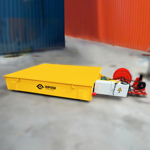 עגלת מסילה ממונעת עם תוף כבלים לטיפול בחלקי מתכת, רכב תובלה כבד - Product Image 5