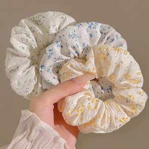 Coleteros Elásticos de Tela con Flores Pequeñas Estilo Coreano, Unisex, para Mujeres y Niñas, Precio Económico, Alta Calidad - Product Image 2