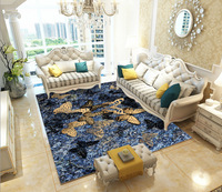 Haute qualité pas cher prix tapis de velours cristal tapis et tapis tapis tapis salon