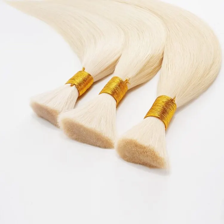 Afro kinky bulk human hair indian braiding hair bulk no weft deep wave double drawn raw cuticle aligned virgin remy hair