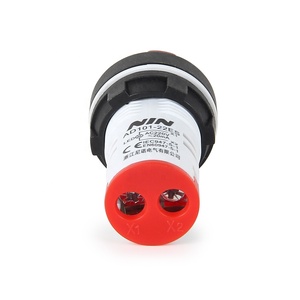 Lampe d'indication de signal d'alimentation LED, lampe d'avertissement, IP65, 6-380V AC, montage sur panneau - Product Image 5