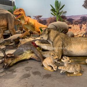 Modelo <span class=keywords><strong>de</strong></span> León Cavernario Animatrónico Eléctrico <span class=keywords><strong>de</strong></span> Simulación <span class=keywords><strong>de</strong></span> Animales Prehistóricos en Venta - Product Image 4