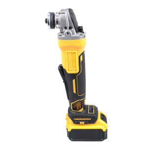 Meuleuse d'angle électrique sans fil 20V 4.0Ah, moteur sans balais, 125mm, interrupteur à gâchette, frein mécanique <span class=keywords><strong>anti</strong></span>-<span class=keywords><strong>démarrage</strong></span>, 600W, usage industriel/bricolage - Product Image 3