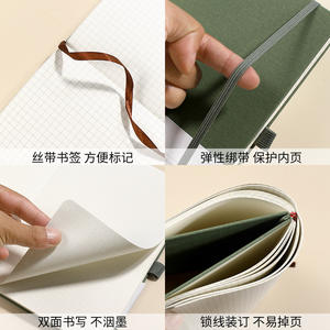 Cuaderno <span class=keywords><strong>Berserk</strong></span> Gris, Bonito y Elegante, Tapa Dura de Cuero A5, Encuadernación Cosida, Apto para Grabado Láser, Diario, Oficina, Escuela, Negocios, Otros Usos, Ideal para Regalo - Product Image 5