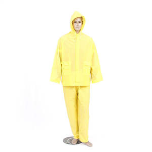 방수 통기성 플라스틱 비 세트 긴 투명 오토바이 캠핑 비옷 재킷 사용자 정의 로고 - Product Image 1