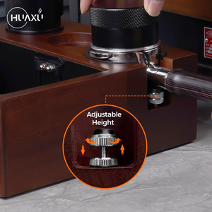 กล่องเก็บกากกาแฟแบบเป็นมิตรต่อสิ่งแวดล้อม ทำจากไม้ พร้อมแท่นวางแทมเปอร์ สำหรับอุปกรณ์เสริมเอสเพรสโซ - Product Image 3