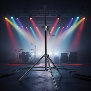 Statif Speaker Tripod Logam Profesional 2-6m, Pengatur Ketinggian Manual, Aksesoris Panggung, Kokoh dan Tahan Lama - Product Image 3