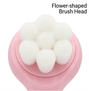 <span class=keywords><strong>Brosse</strong></span> <span class=keywords><strong>nettoyante</strong></span> manuelle portable réutilisable double face 2-en-1 pour points noirs et nettoyage en profondeur des pores - Product Image 3