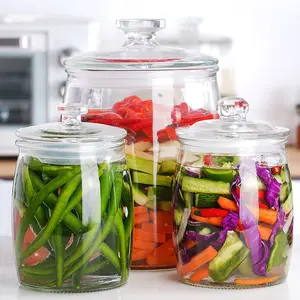 Buy Wholesale China Factory Price Food Storage Jars Glass Jars
