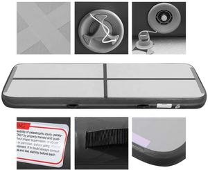 YOJA/OEM оптовая продажа высококачественных экологически чистых ПВХ гимнастических ковриков дешевые воздушные дорожки - Product Image 5