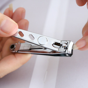 Stainless Steel Nail Clippers 10Mm Round Handle Portable For Finger Nail Care Tools - Product Image 4