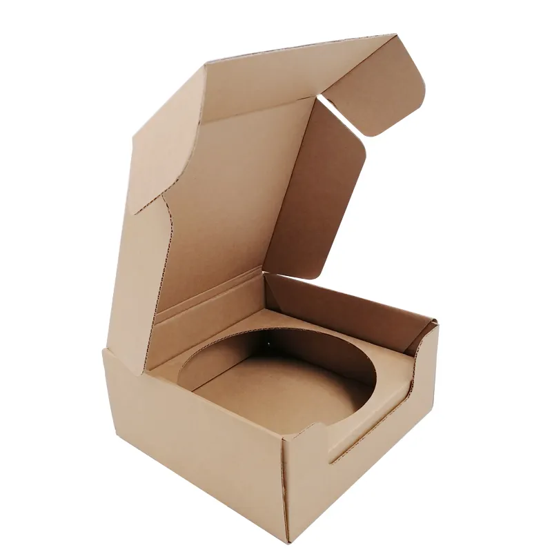 Customization cardboard gift kraft lined mug bowl plate household items shipping paper box