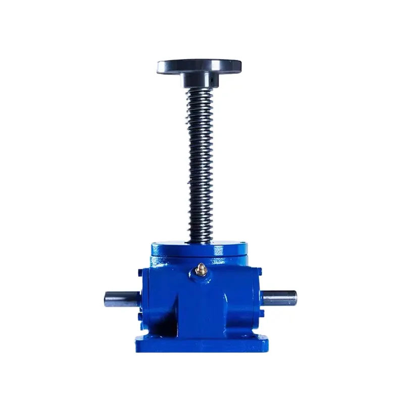 Nâng Bolt mô hình phẳng đầu chủ đề Jack Worm Gear vít cơ khí Jack Worm hướng động cơ vít jack 12 Chất liệu tùy chỉnh OEM