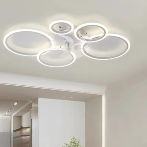 Plafoniere moderno luci <span class=keywords><strong>Led</strong></span> per casa camera da letto soggiorno infissi luce a soffitto a <span class=keywords><strong>Led</strong></span> rotonda con telecomando - Product Image 3