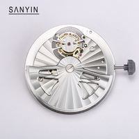 Herstellerangepasstes Miyota 8215 Hochpräzises Automatisches Mechanisches Komplikations-Tourbillon-Uhrwerk 28800 Vph Gangreserve
