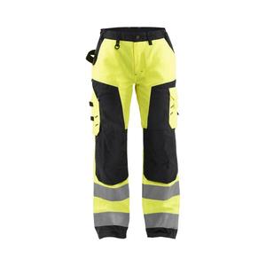 BLAKLADER - 715518113399D19 Pantalón Mujer Hi-Vis sin bolsillos para uñas Amarillo/Negro-EAN 7330509502266 ROPA DE TRABAJO DE LA HI-VIS - Product Image 1