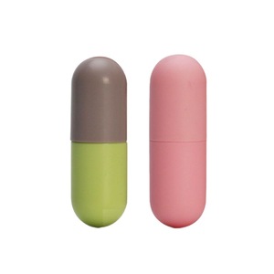 Tubo de brillo labial pequeño con tapa rosa y cuerpo transparente para rellenar brillo labial, capacidad de 5 ml, moldeado por inyección, origen China. - Product Image 5