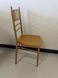 Sillas Chiavari blancas modernas de acero metálico de alta calidad apilables económicas para banquetes hoteles comedores bodas fiestas - Product Image 6
