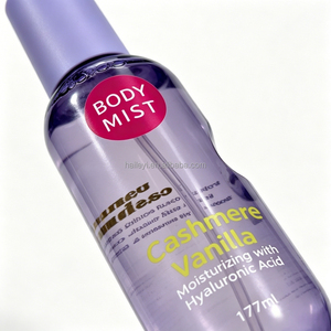 Bruma Corporal Hidratante Vanilla Cashmere con Ácido Hialurónico, Fragancia Duradera, Vegano, No Testeado en Animales, Hidrata la Piel Seca, 177ml, Uso Diario - Product Image 2