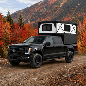 Camper de Aluminio para Camioneta, Diseño Personalizado, Tamaño Ampliado, Lado Rígido, para Camionetas Todoterreno 4x4 Universales - Product Image 5