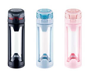 New 500ml High Borosilicate Glass <strong>Water</strong> <strong>Bottle</strong> <strong>with</strong> Silicone Infuser Button Open Tea <strong>Filter</strong> Sleeve <strong>for</strong> Camping Drinkware - Product Image 3