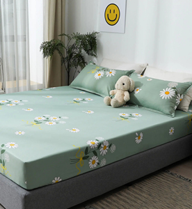Drap-housse le plus vendu, respirant, toutes saisons, style moderne, drap-housse pour adultes, 100% coton, draps-housses pour usage domestique - Product Image 4