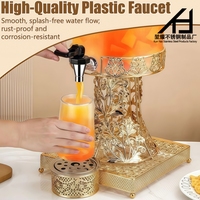 Distributeur de jus en acier inoxydable pour hôtels et traiteurs, 8L, distributeur de boissons froides en libre-service avec robinet pour buffet, mariage