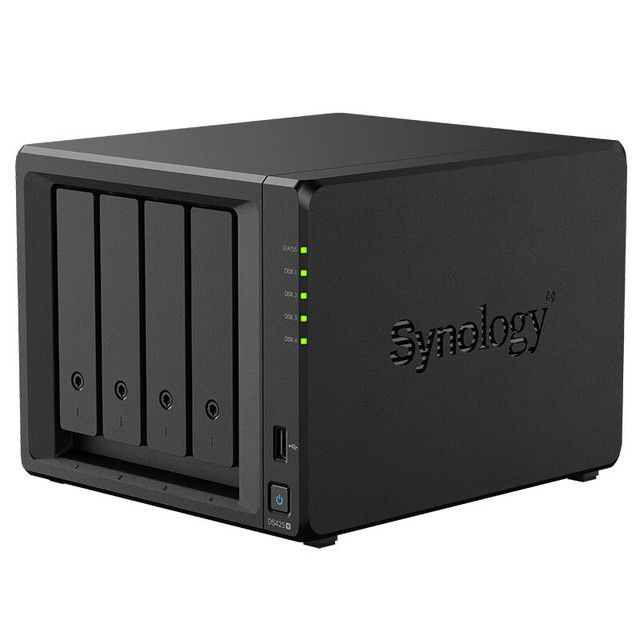 For DS425+ 4-Bay DiskStation NAS (Diskless) Intel Celeron J4125 2GB RAM 2*M.2 NVMe 2*USB3.2 1*2.5GbE + 1 1GbE RJ45 in Stock
