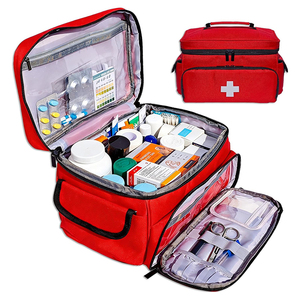 Trousse de secours portable, trousse de médicaments de voyage, boîte de rangement, trousse de premiers soins vide, organiseur de pilules, trousse de premiers soins - Product Image 1